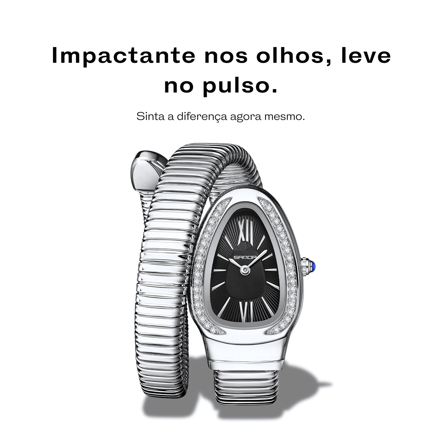 Relógio Serpente Avelle – Elegância Atemporal