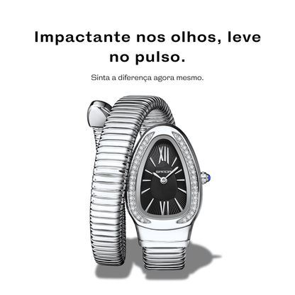 Relógio Serpente Avelle – Elegância Atemporal