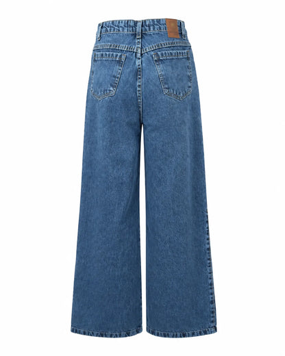 Calça Jeans Wide Leg Florença