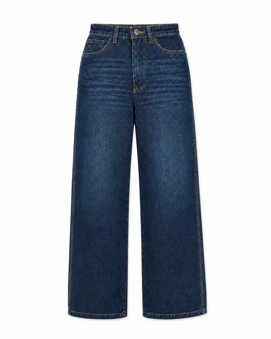 Calça Jeans Wide Leg Ravena